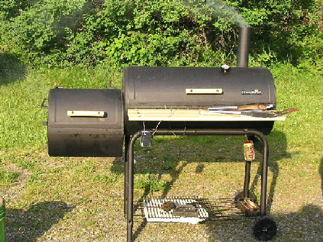 Picture of an Off-set Smoker
